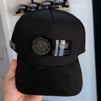 Gorra Negra Personalizada Ajustable Diseño Personalizado